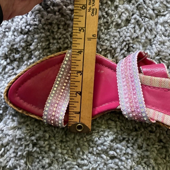 Costa Blanca pink wedge size 10 - Picture 11 of 13